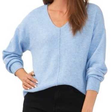 Vince Camuto Cozy Seam V-Neck Sweater