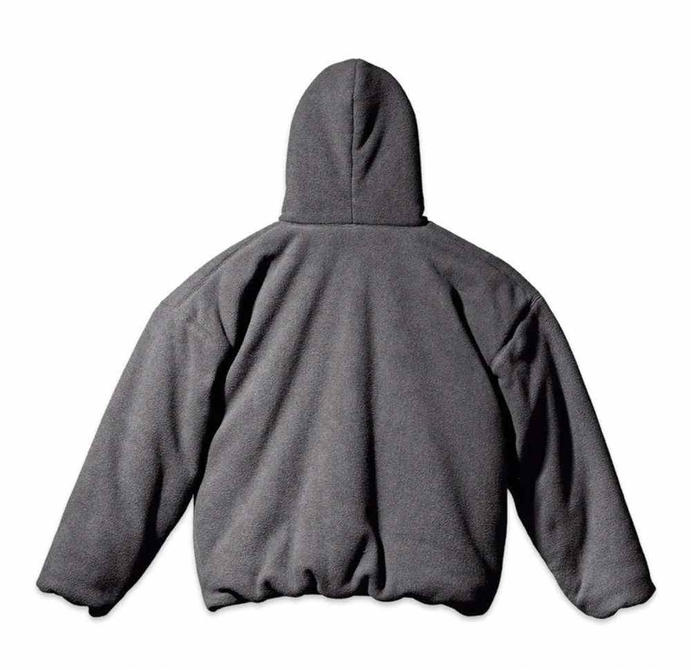 YEEZY x GAP GREY Fleece Polar Padded Hoodie - image 2