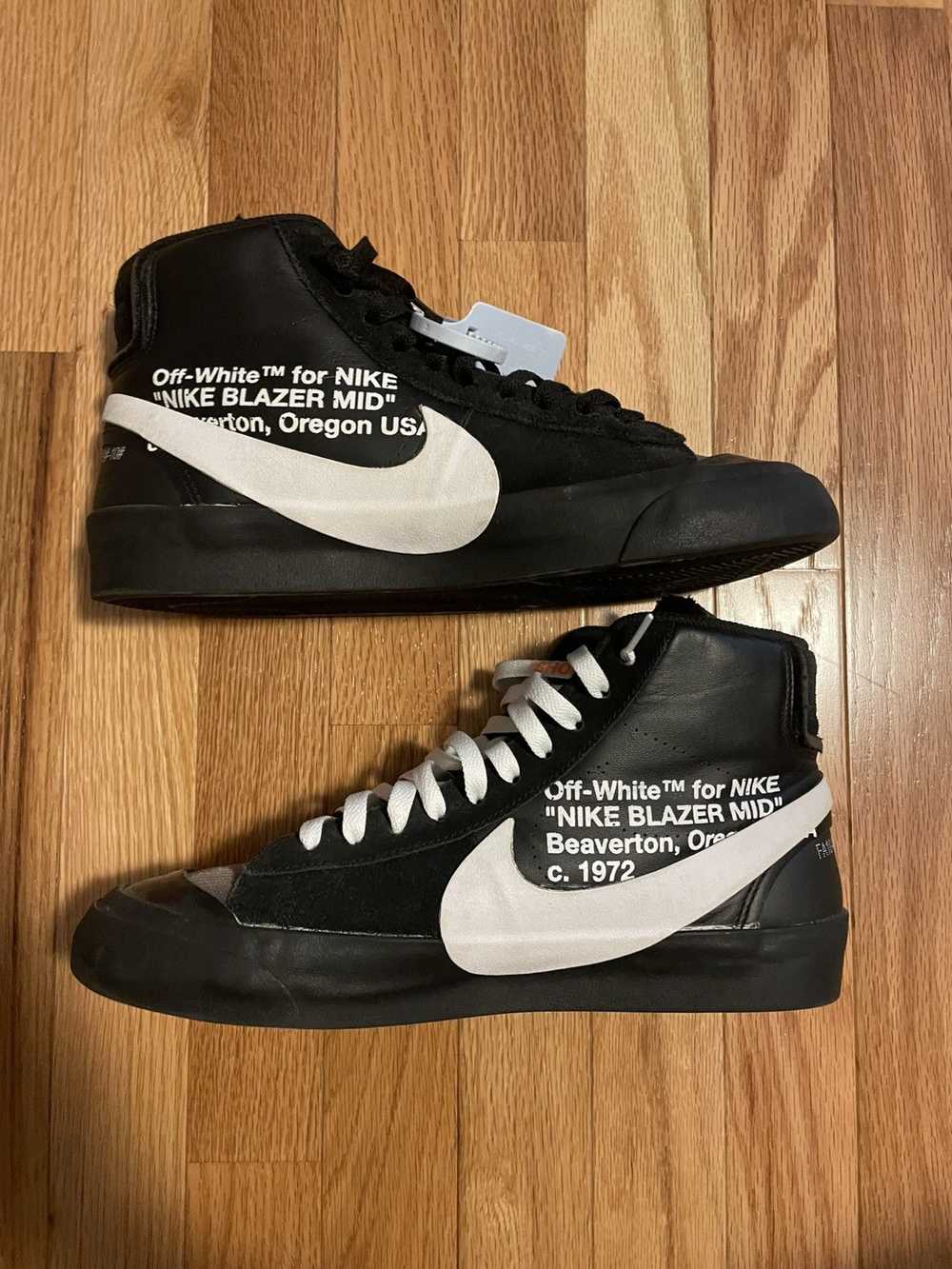 Nike × Off-White Off White x Blazer Mid ‘Grim Rea… - image 4