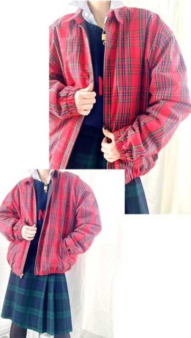 Ralph Lauren tartan plaid Harrington jacket