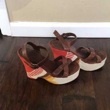 Miu Miu Platform Wedges - image 1