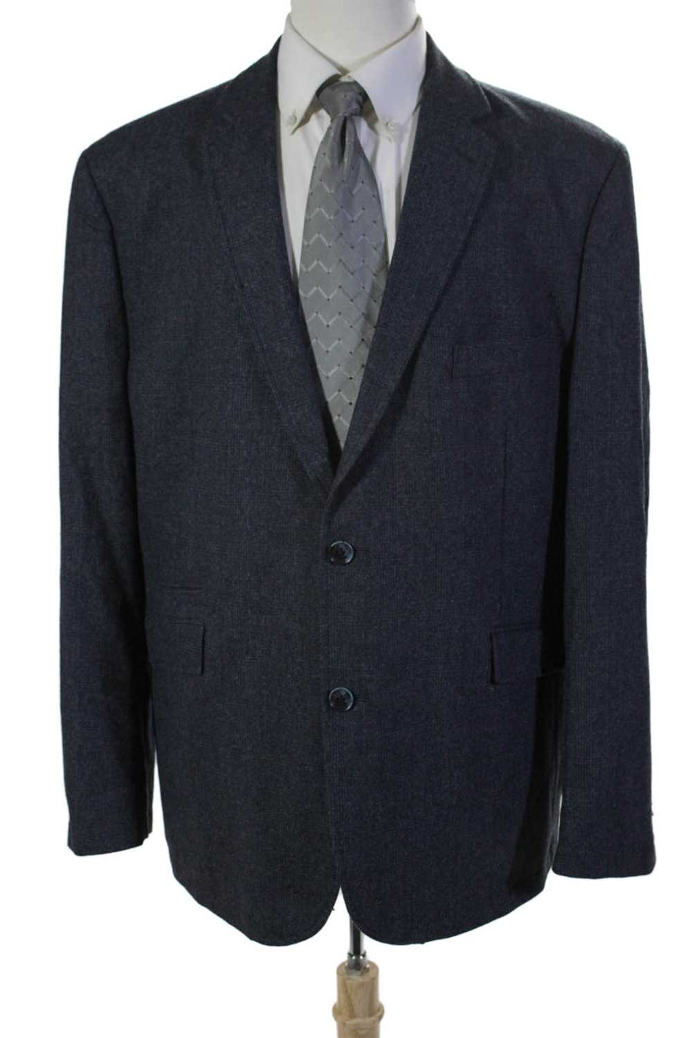 Joseph Abboud Mens Wool Buttoned Collared Blazer … - image 1