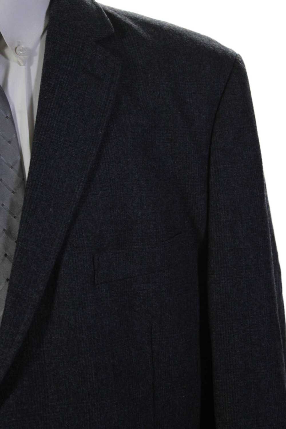 Joseph Abboud Mens Wool Buttoned Collared Blazer … - image 2