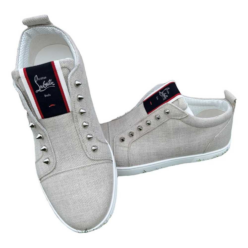 Christian Louboutin Cloth low trainers - image 1