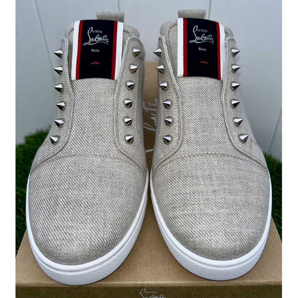 Christian Louboutin Cloth low trainers - image 6