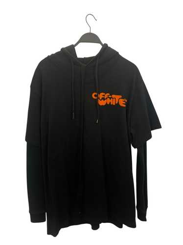 OFF-WHITE/Hoodie/L/Cotton/BLK/ - image 1