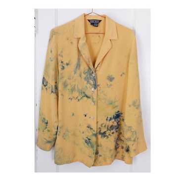 Ann May 90s silk hand dyed blouse (S/M) | Used,… - image 1