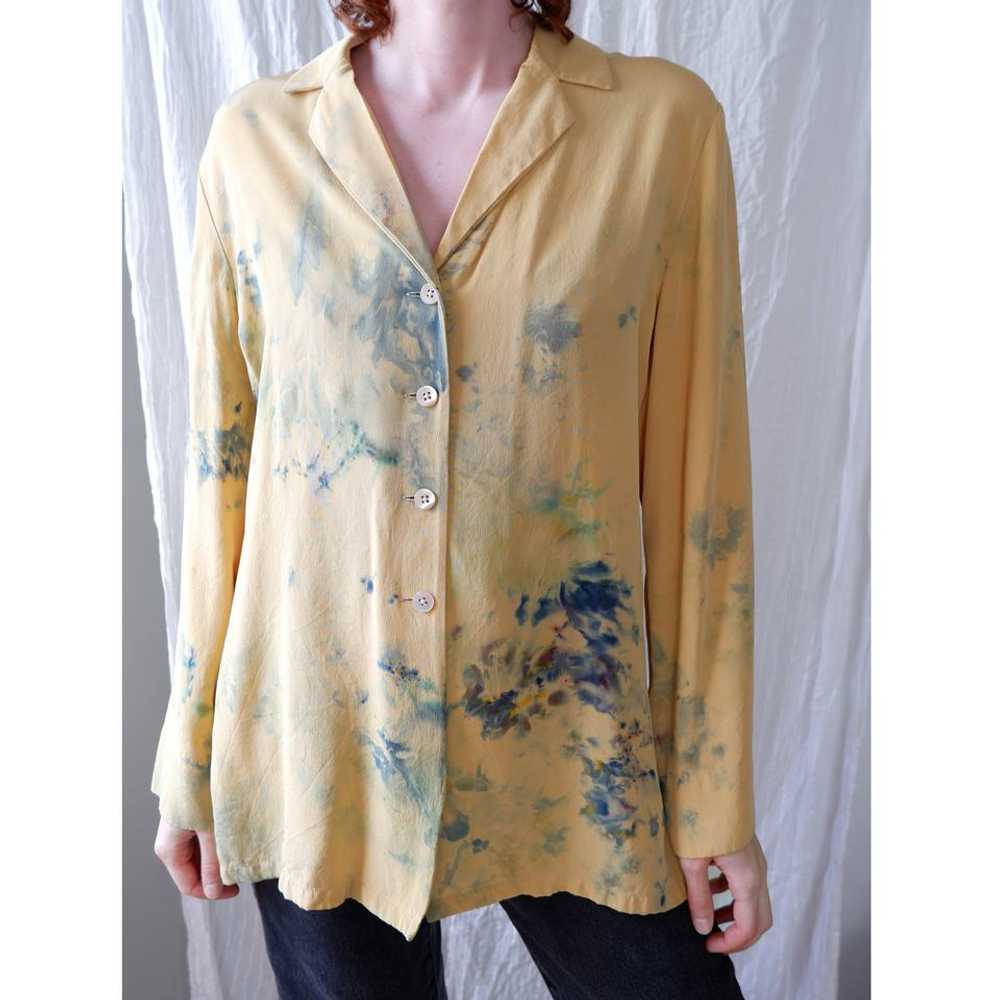 Ann May 90s silk hand dyed blouse (S/M) | Used,… - image 5