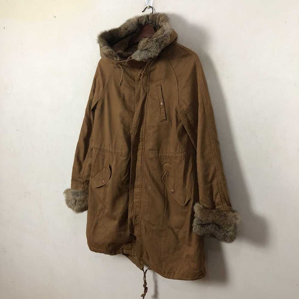 Japanese Brand × Mink Fur Coat RELUCHEN PARKA JAC… - image 3