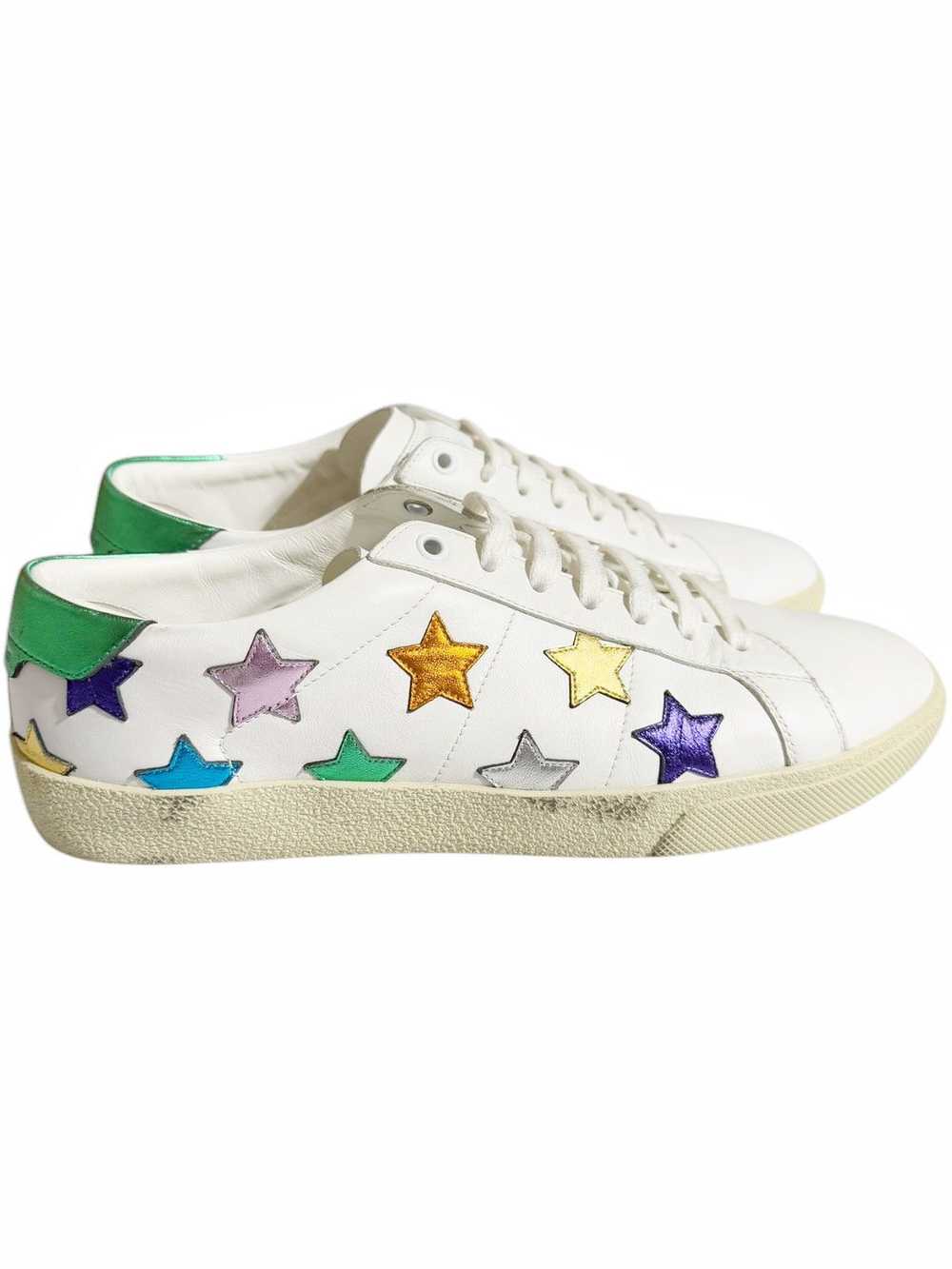 Saint Laurent Paris Court SL06 Rainbow Star Leath… - image 3