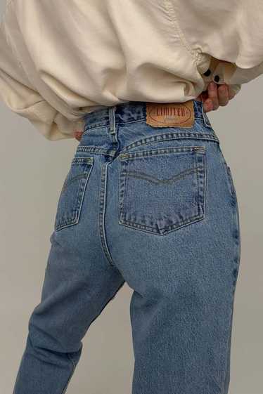 Vintage 90s Five Pocket Jeans - Medium Wash Denim