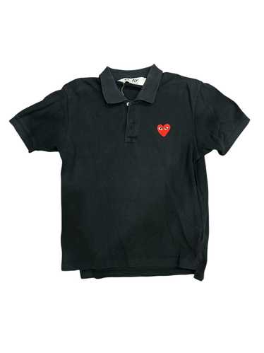 Comme Des Garcons Play CDG Play Black Polo