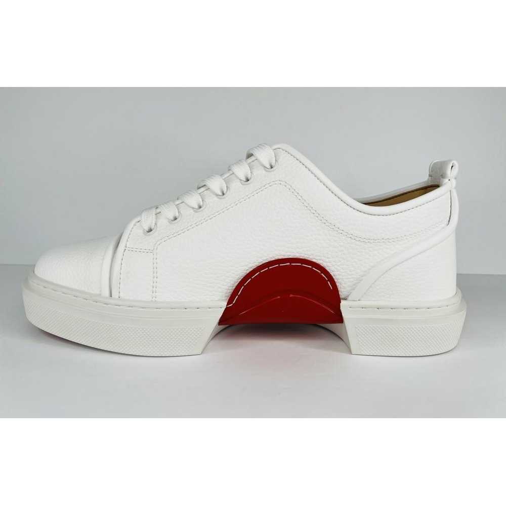 Christian Louboutin Leather low trainers - image 11