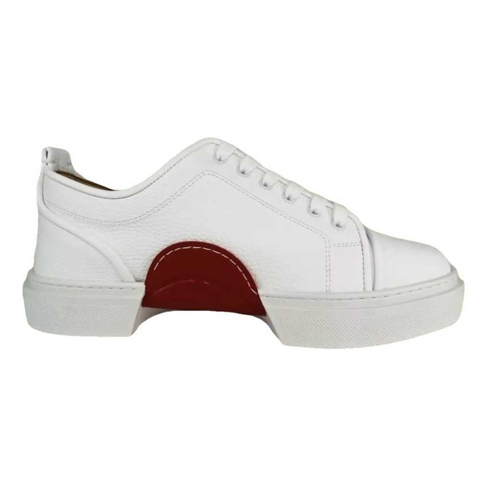 Christian Louboutin Leather low trainers - image 1