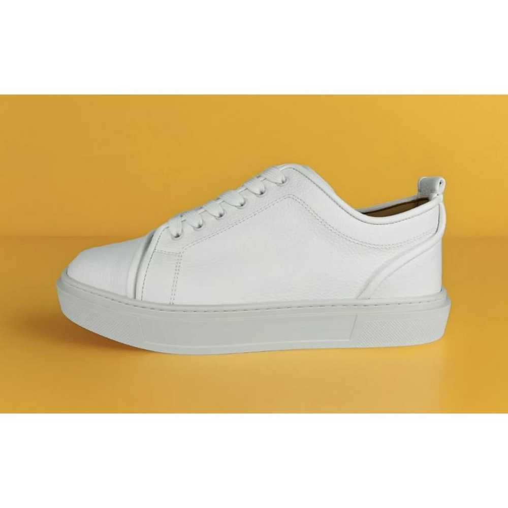 Christian Louboutin Leather low trainers - image 3