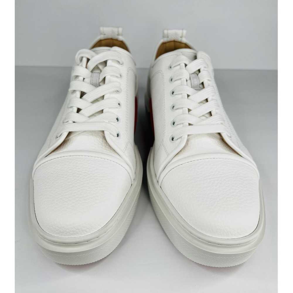 Christian Louboutin Leather low trainers - image 6