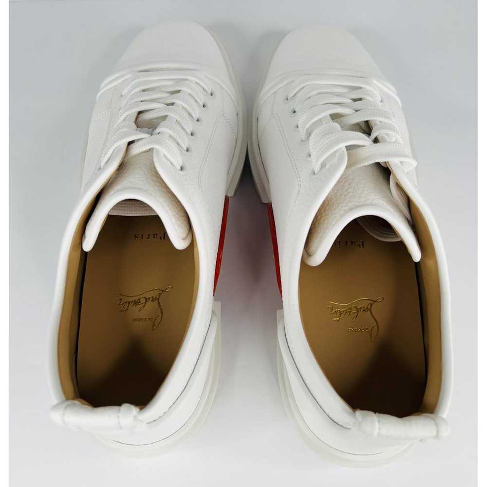 Christian Louboutin Leather low trainers - image 8