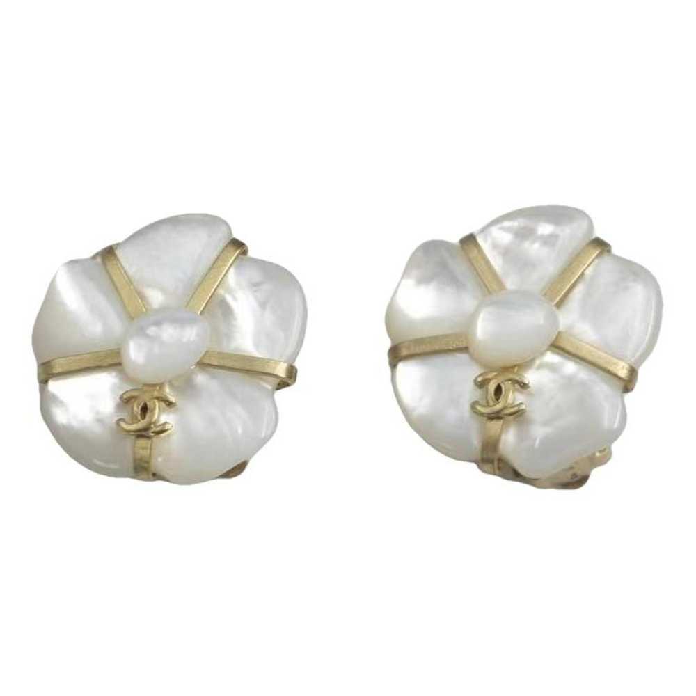 Chanel Camélia earrings - image 1