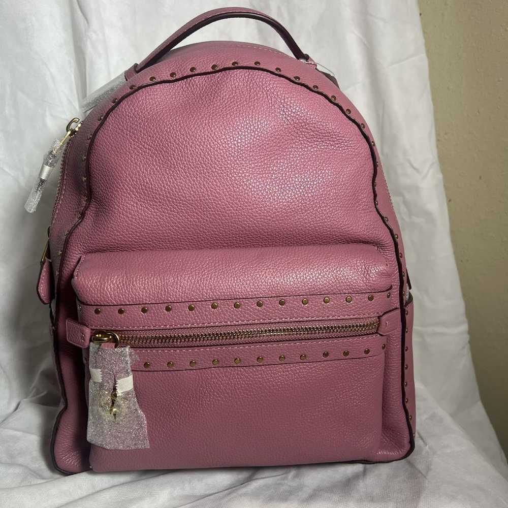 Coach Campus leather backpack - image 2