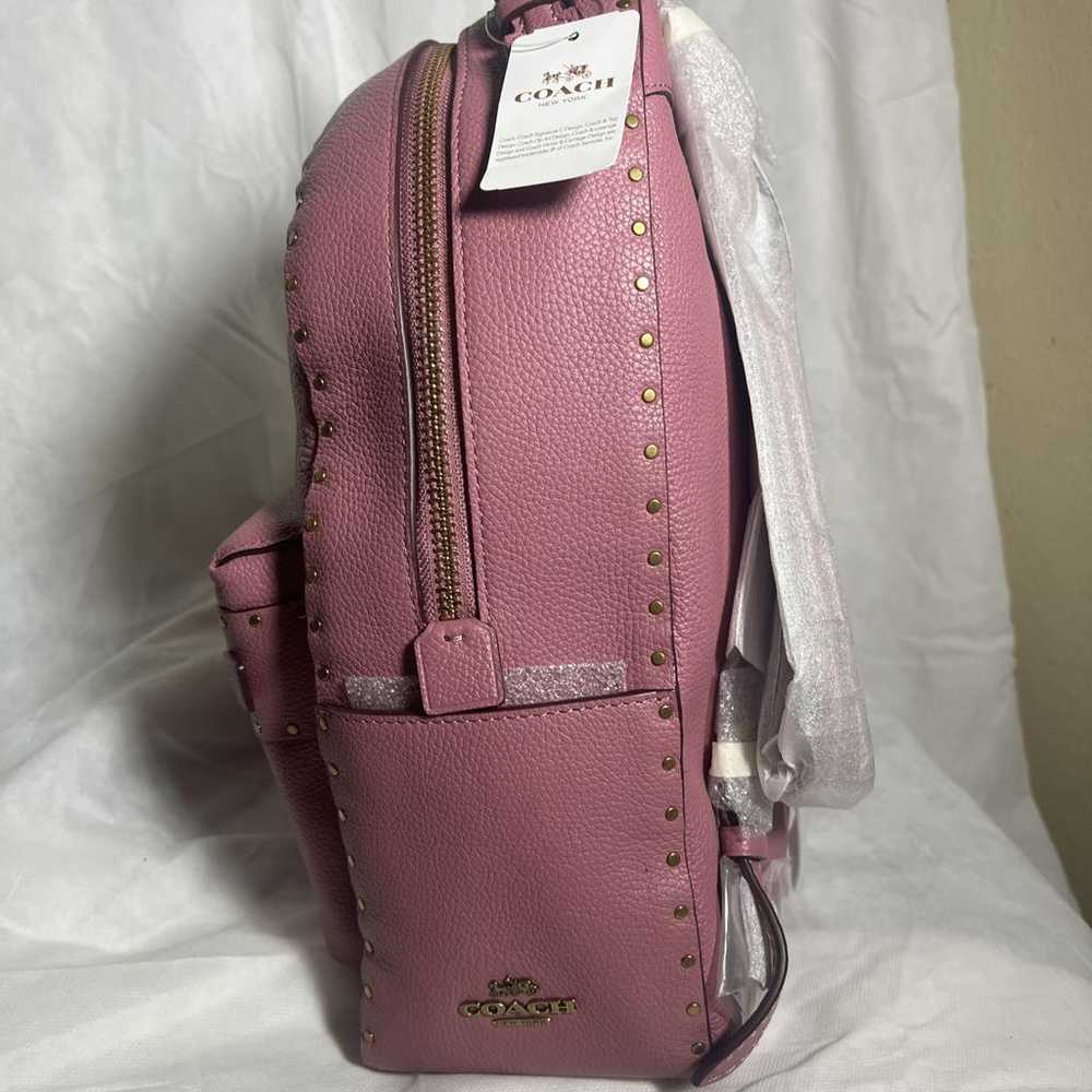 Coach Campus leather backpack - image 3