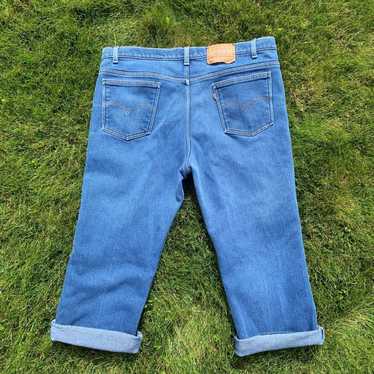 Levi's Vintage Levi’s 517 orange tab crop jeans - image 1