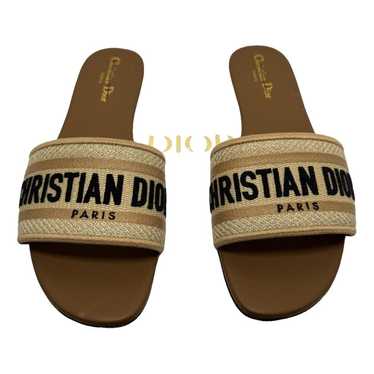 Dior Dway cloth sandal