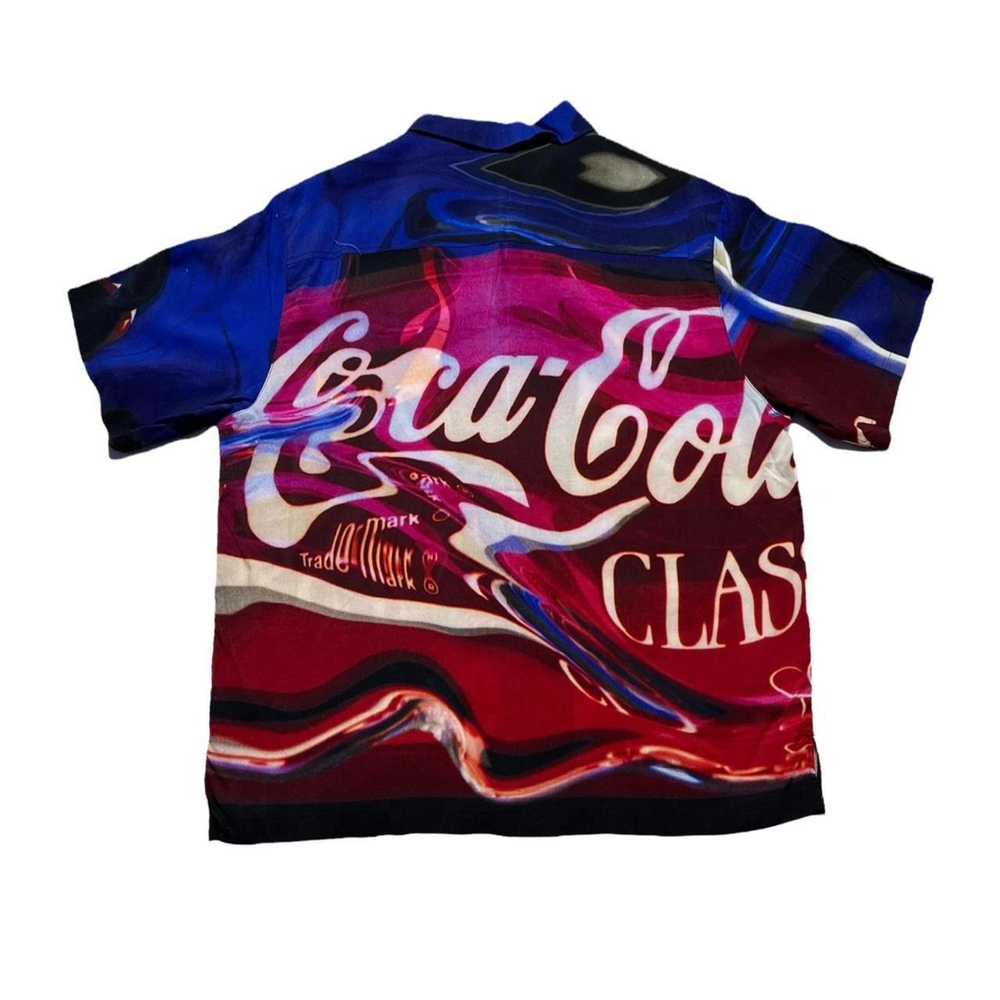 Coca Cola × Pacsun Coca Cola Pacsun Collared Rayo… - image 2