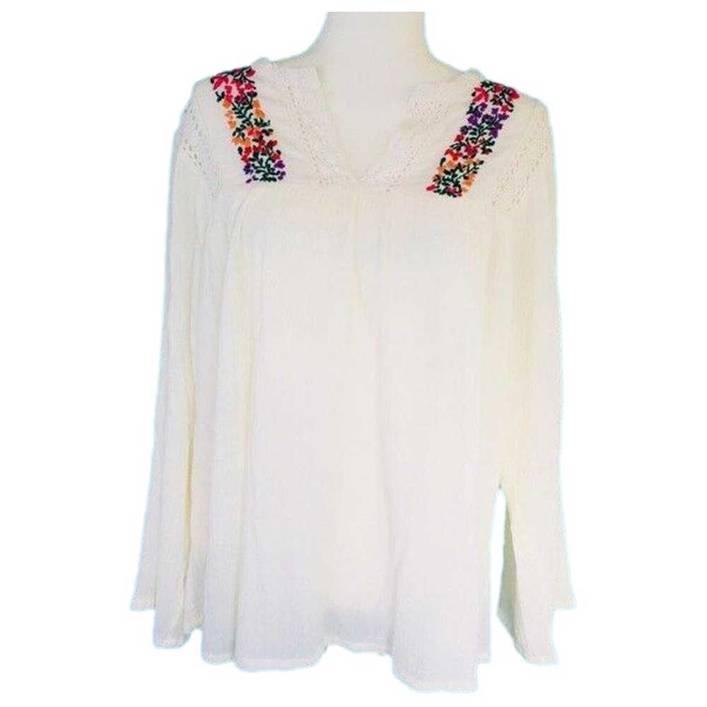 Blue Hippy Blouse - image 1