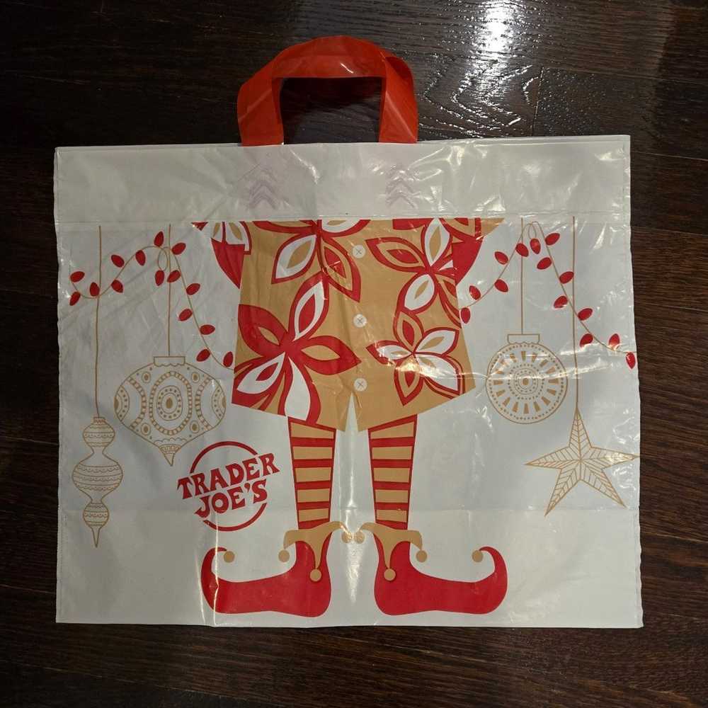 Vintage Trader Joe's plastic shopping bag - image 1