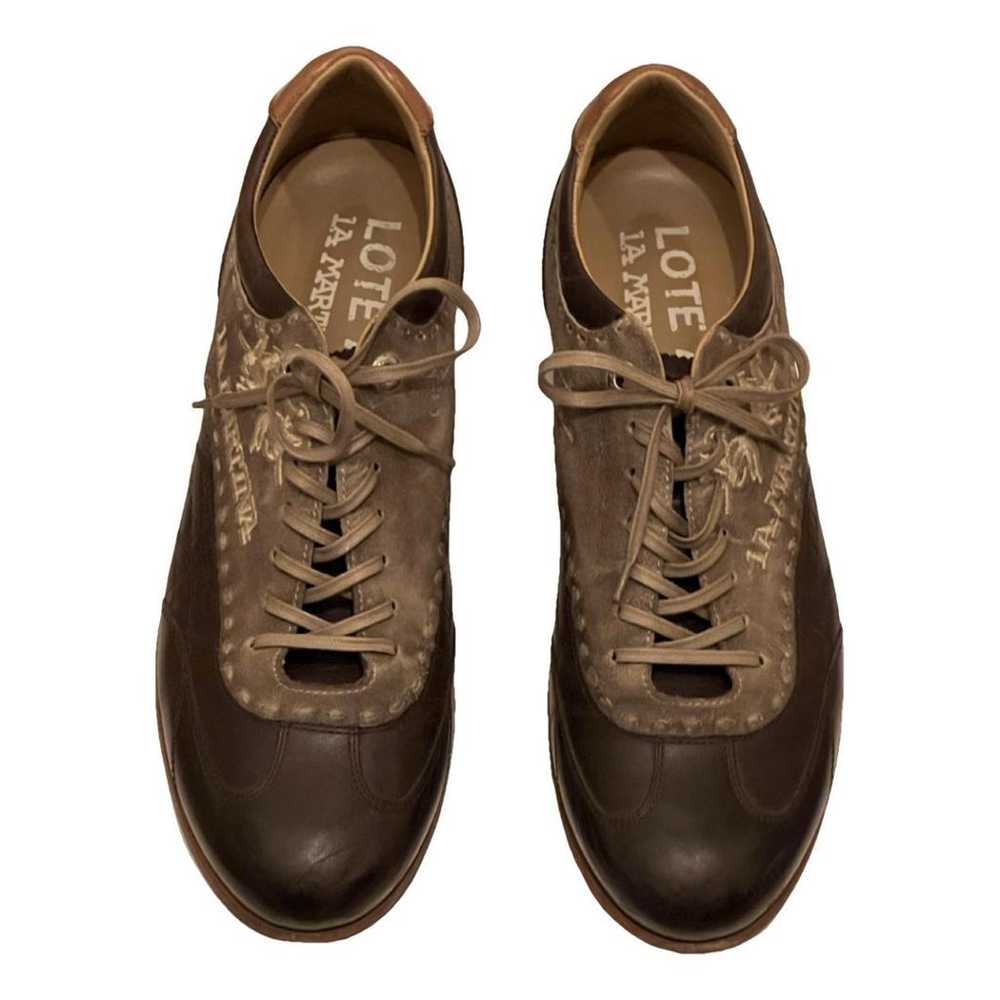 LA Martina Leather low trainers - image 1