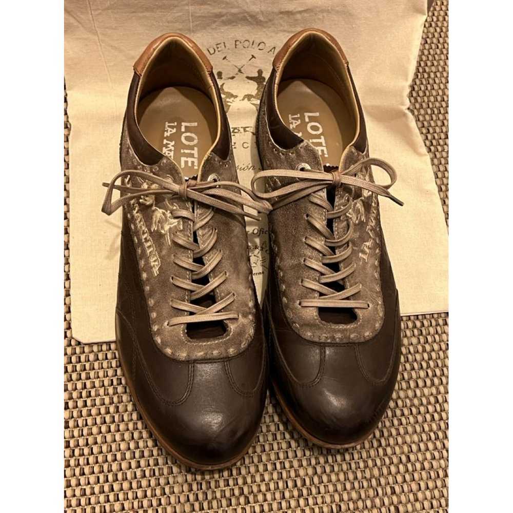 LA Martina Leather low trainers - image 2