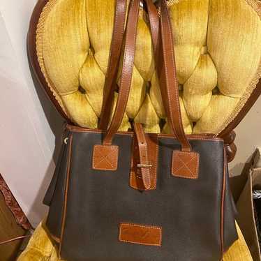 Vintage Dooney & Bourke Pebble Grain Tote - image 1