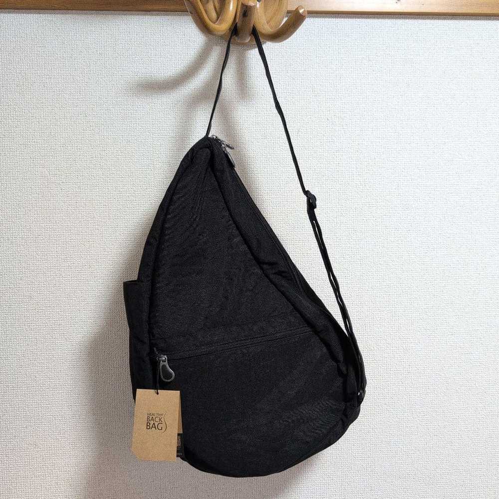 HEALTHY BACK BAG Sling Bag Black M - New - image 1