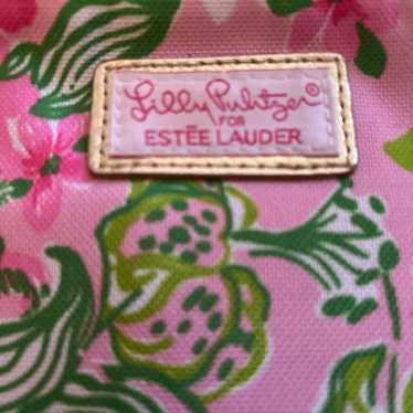 Lilly Pulitzer x Estée Lauder Pink Floral Bag