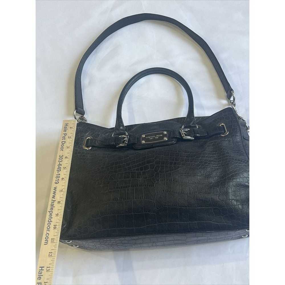 Michael Kors Large Hamilton Crocodile Black Tote … - image 7