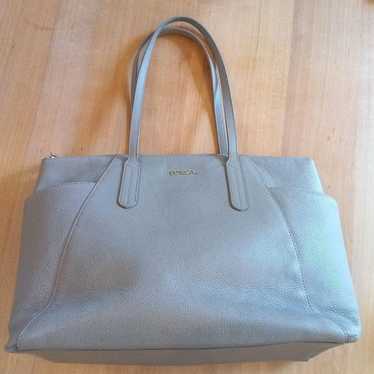 FURLA ☆ Gray ☆ Leather ☆ Tote Bag - image 1