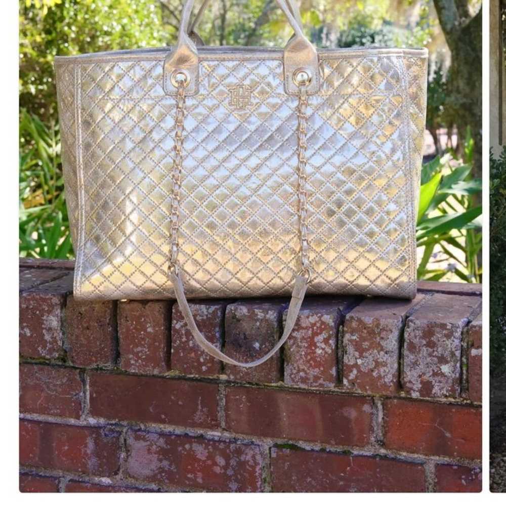 Caroline Hill Melissa Tote in Champagne Pop - image 11