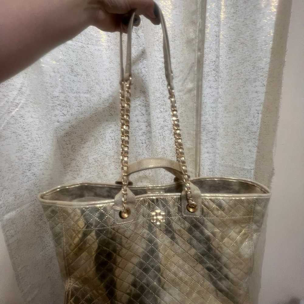 Caroline Hill Melissa Tote in Champagne Pop - image 3