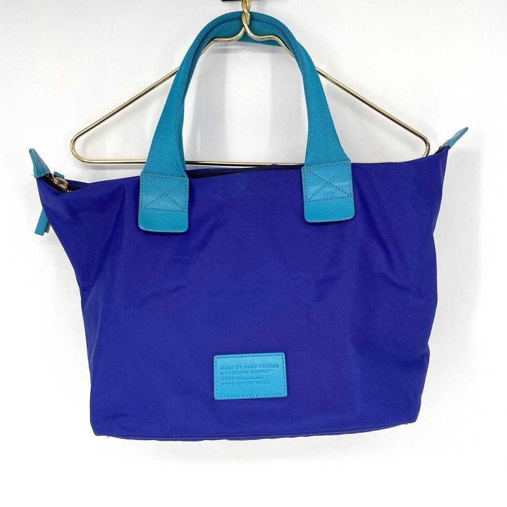 Marc By Marc Jacobs Domo Arigato Zip Tote Blue - image 1