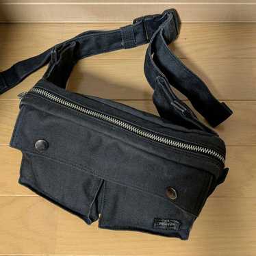 Porter Waist Bag, Black, Body Bag, PORTER Yoshida 