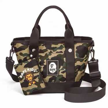 Bundle of A Bathing Ape Bags Bape Camo mini tote … - image 1