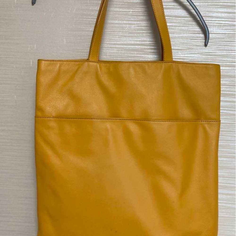 【Slightly defective・Agnes B.】agnis b. Tote Bag Le… - image 3