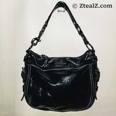 Coach Zoe Black Patent Leather