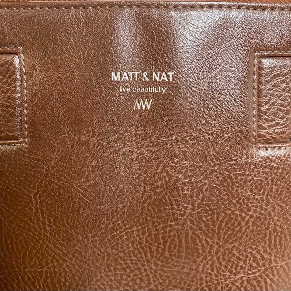 MATT & NAT Brown Crossbody Handbag - image 3