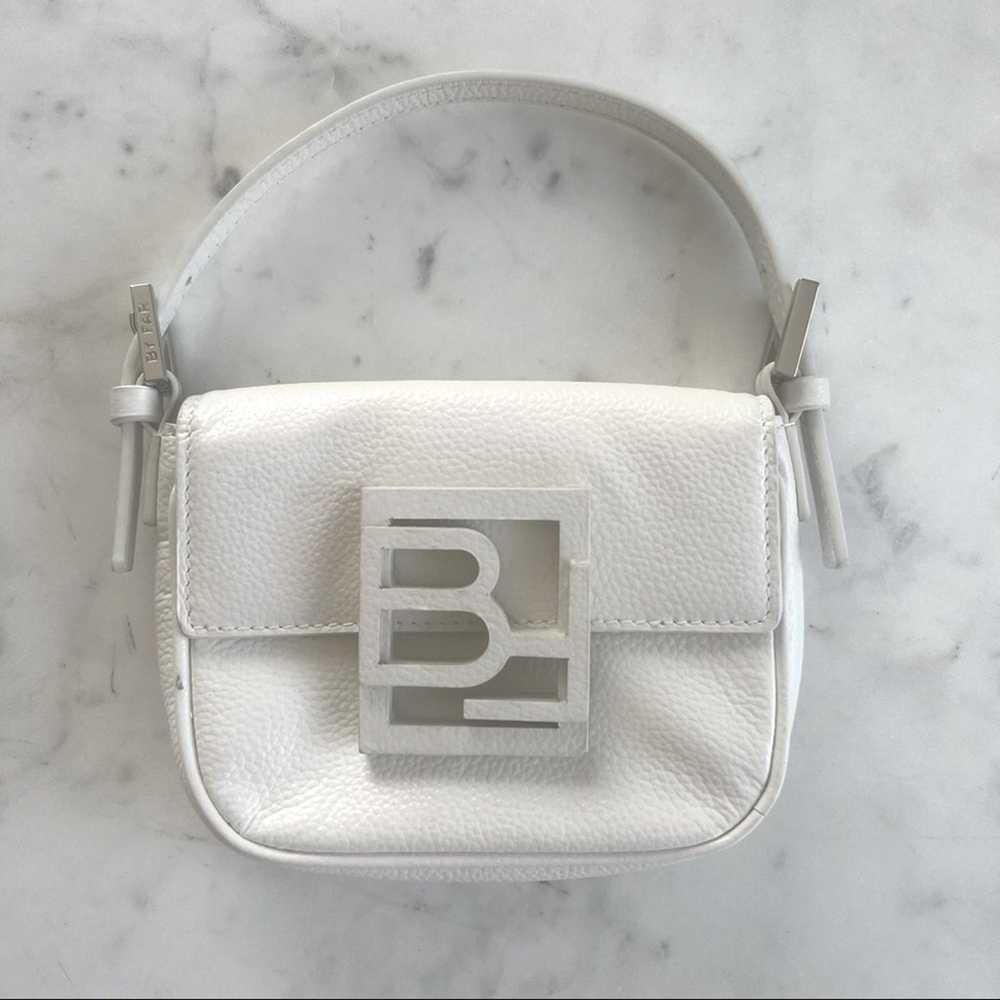 BY FAR Alfie Top Handle Mini Bag in White - image 2