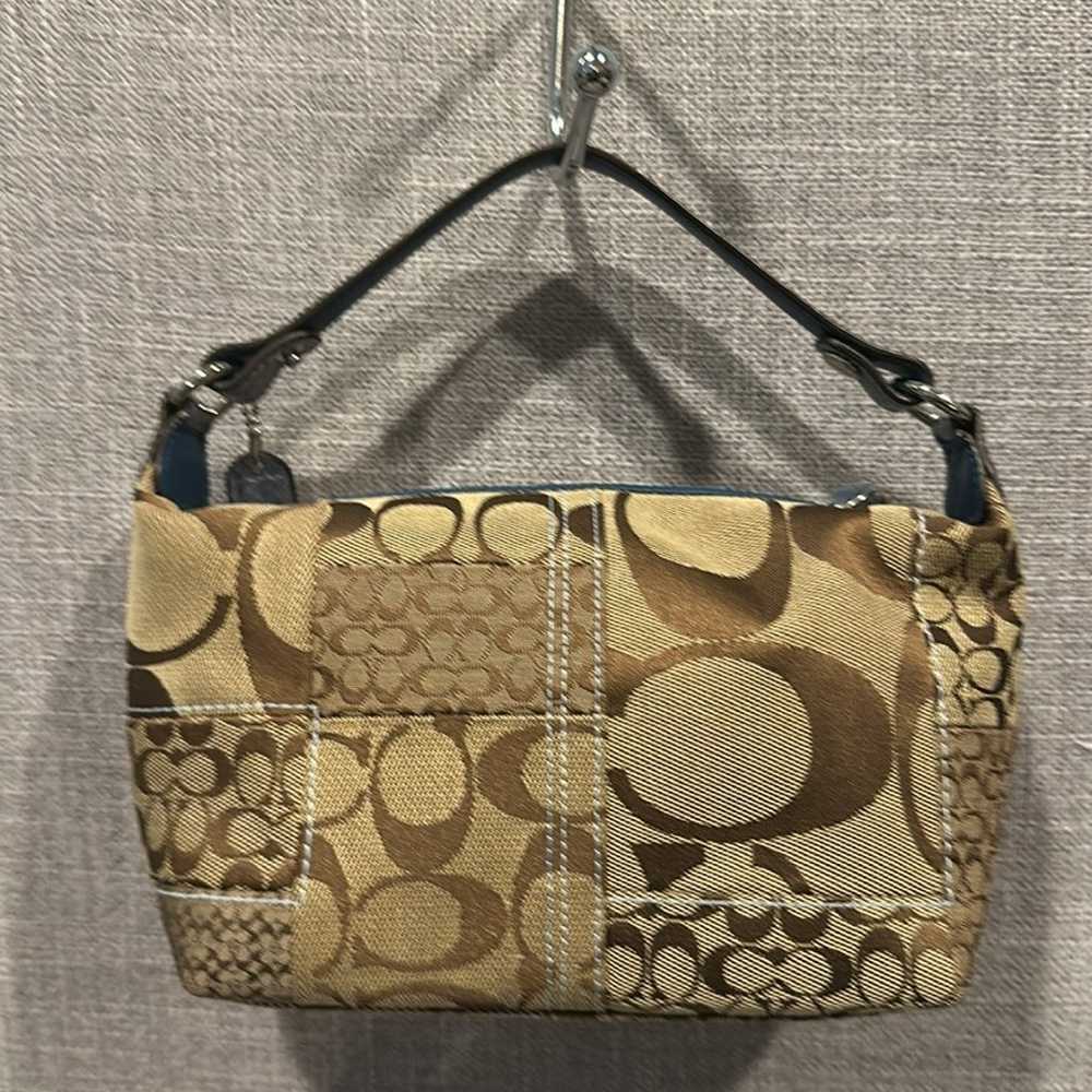 Coach Signature Patchwork
Snakeskin Trim hobo han… - image 2