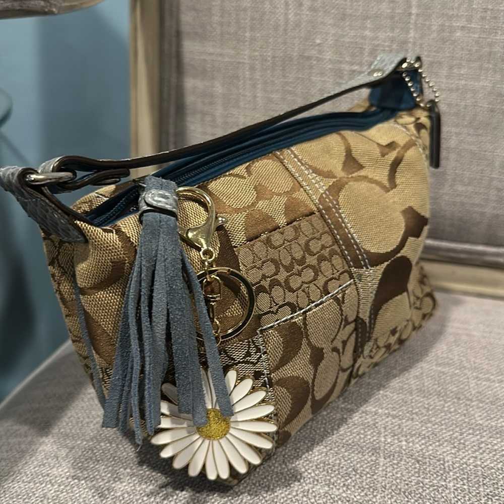 Coach Signature Patchwork
Snakeskin Trim hobo han… - image 4