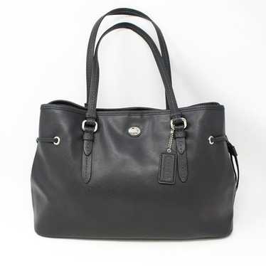 Coach Peyton Leather Drawstring Carryall F29362 Bl