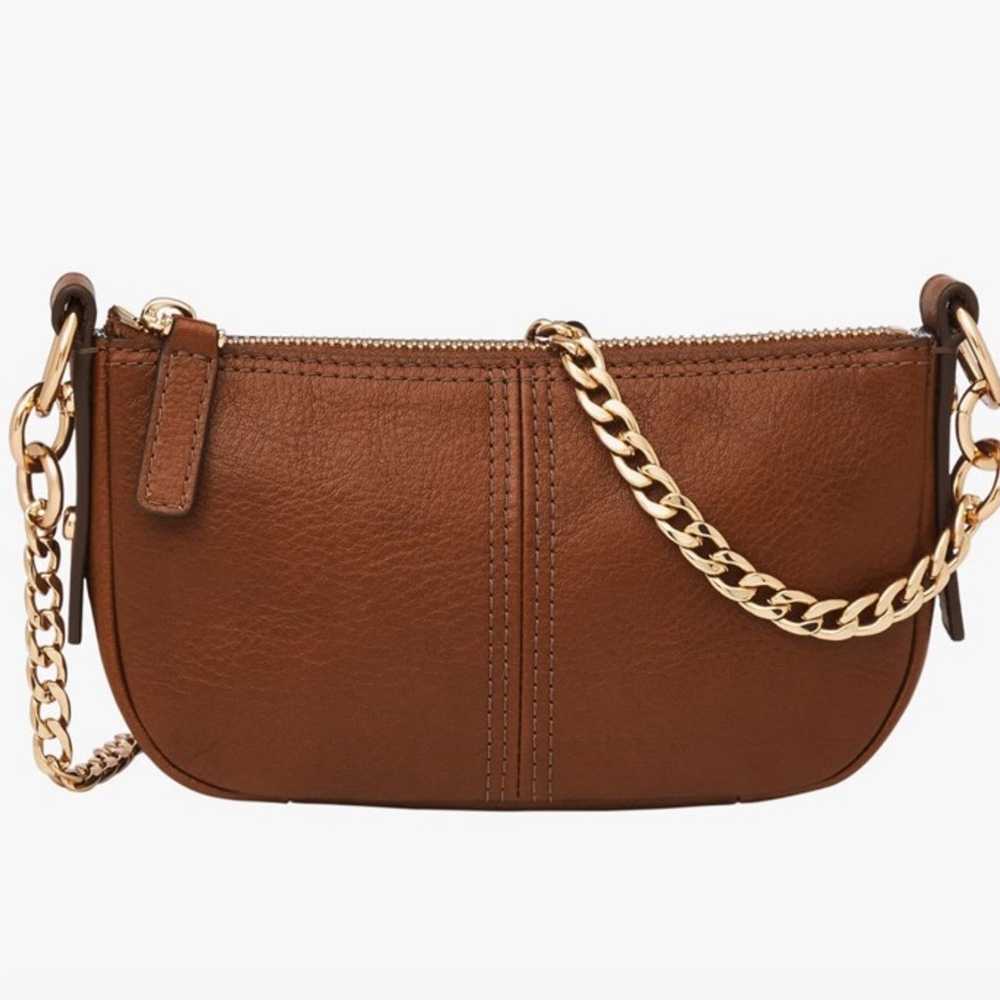 Fossil Jolie Mini Crossbody Bag medium brown - image 1