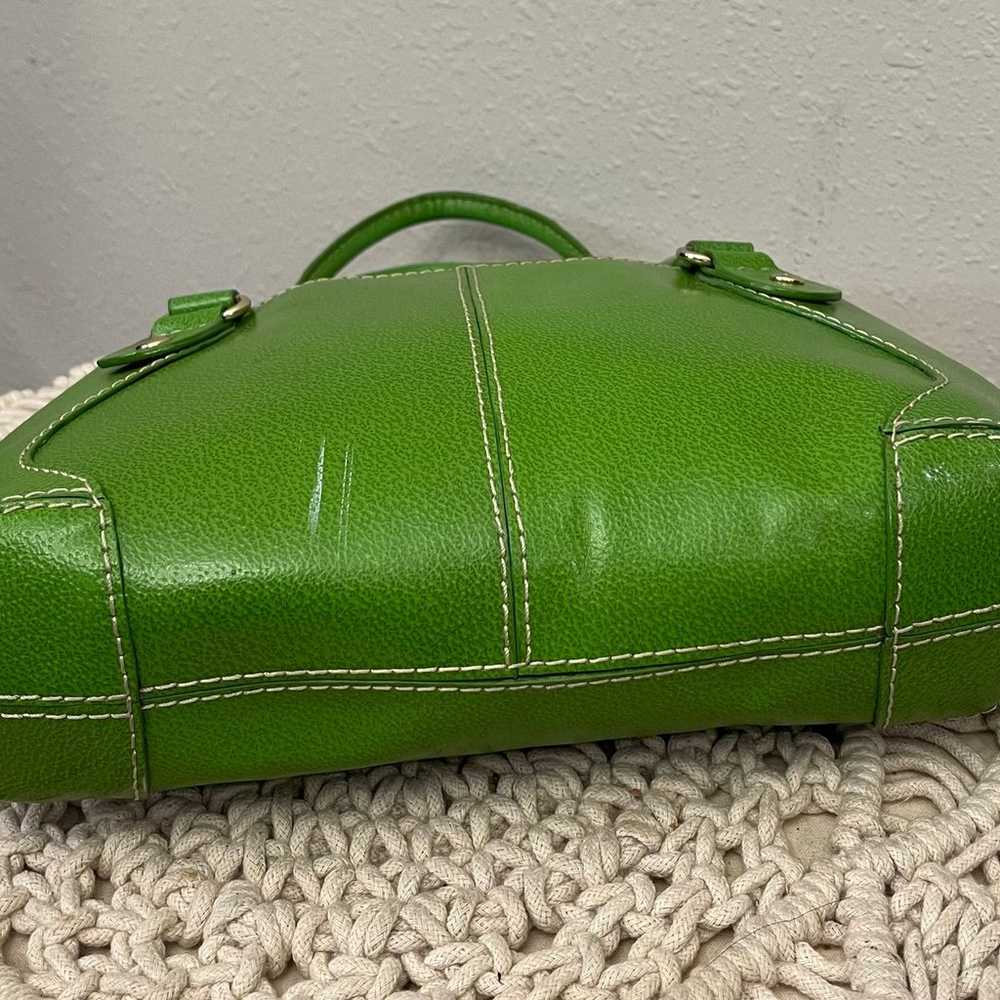 Kate Spade RARE GREEN Leather Shoulder Bag - image 5